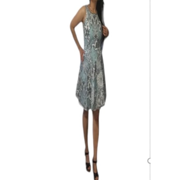 Tristan Print Fit & Flare Dress - Picture 9 of 16